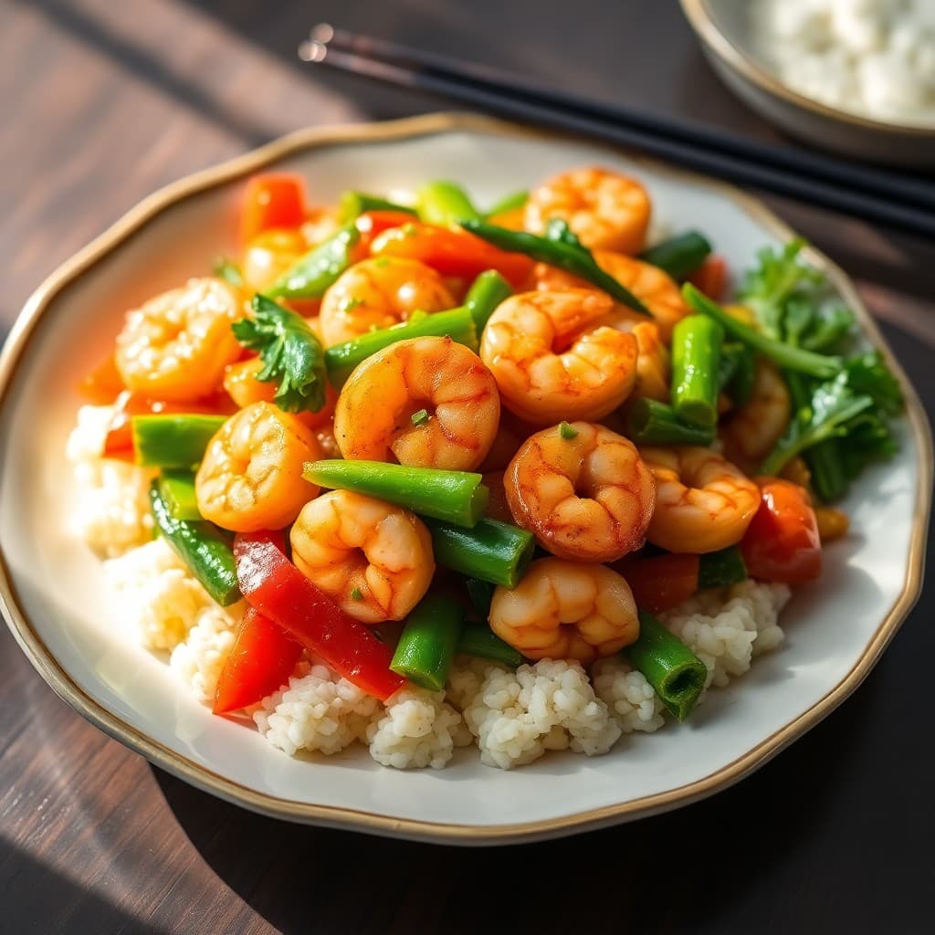 Zesty Shrimp and Vegetable Stir-Fry