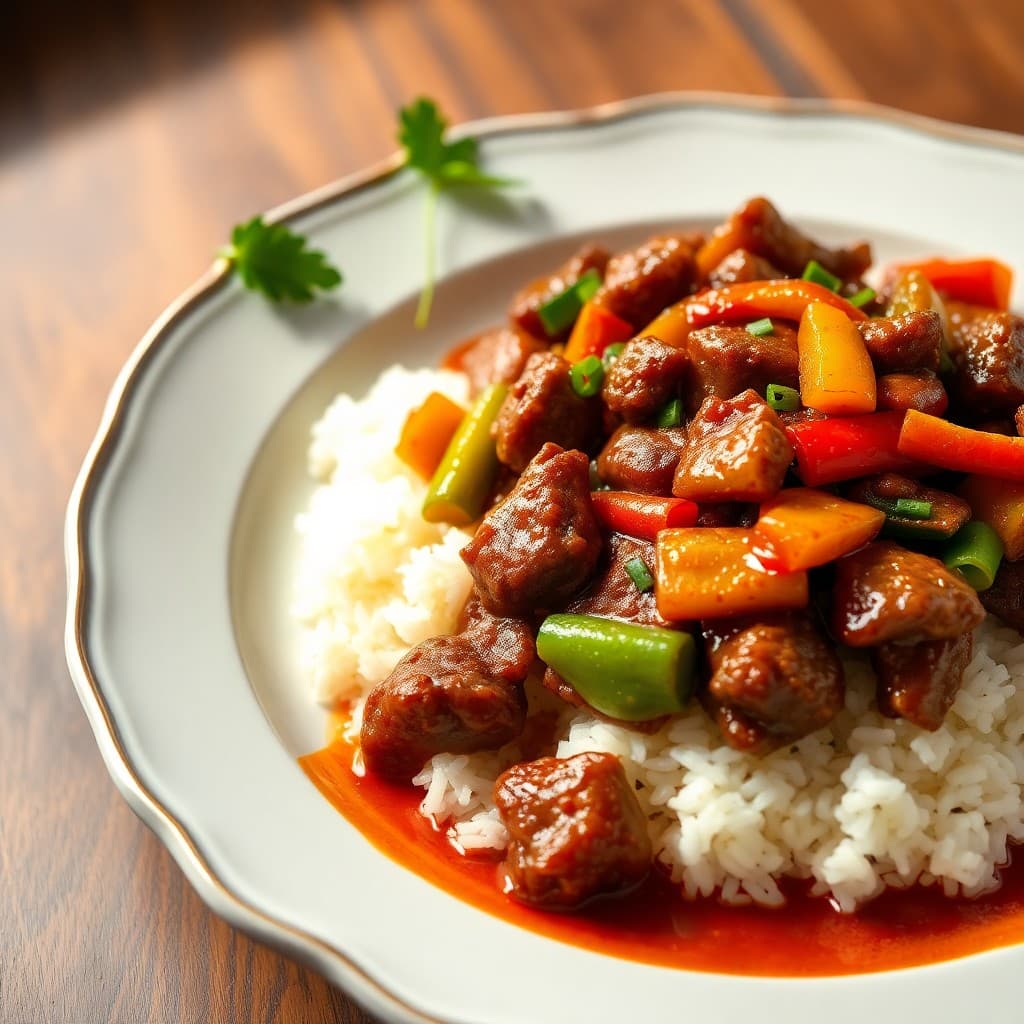 Sizzling Sichuan Beef Stir-Fry