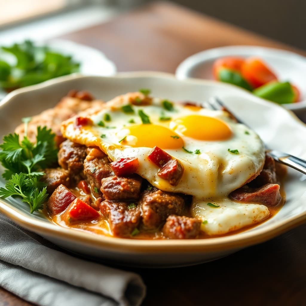 Keto Beef and Egg Bake