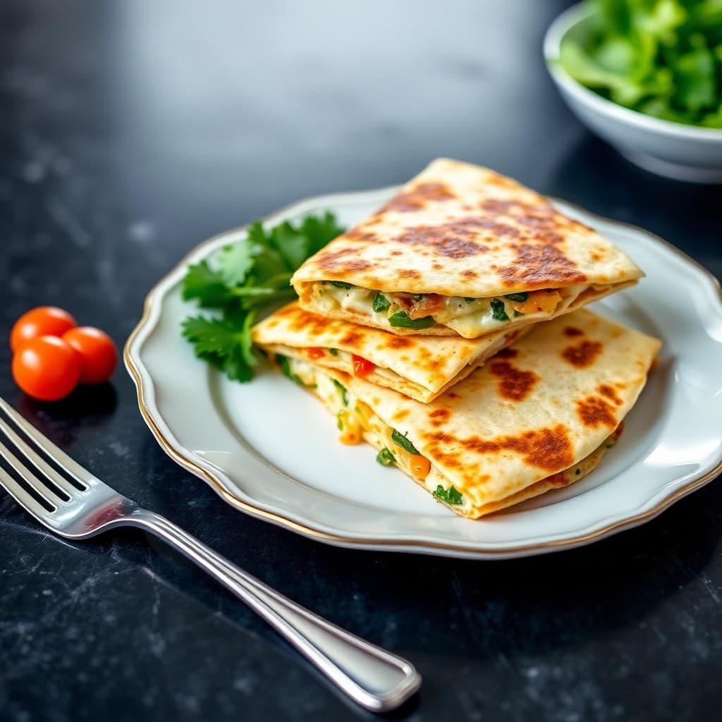 Cheesy Veggie Quesadillas