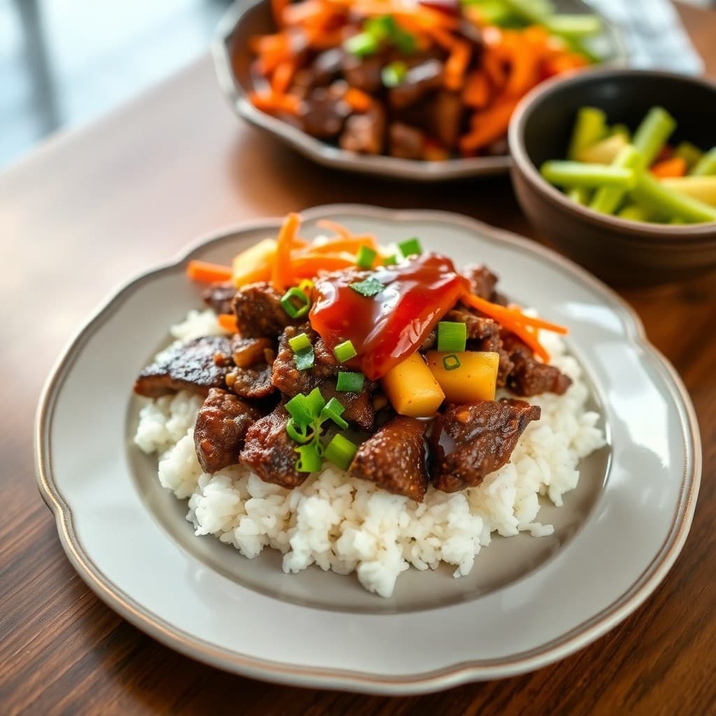 Korean BBQ Beef Bowls