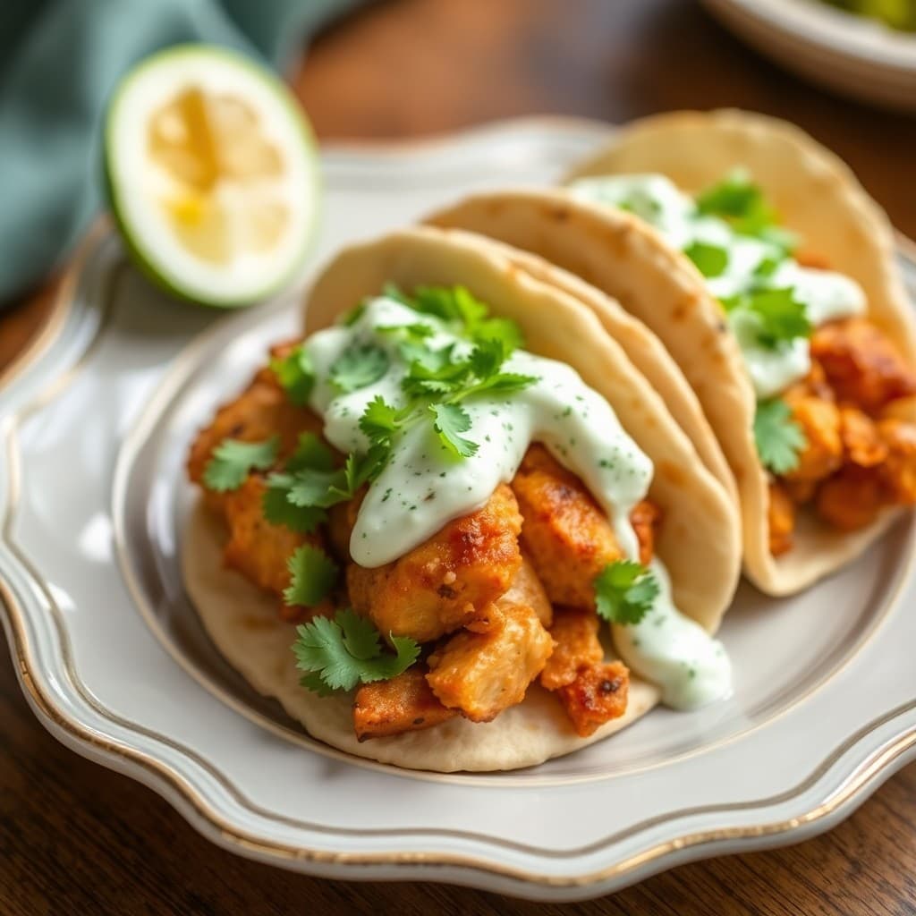 Zesty Mediterranean Chicken Pitas with Cucumber Tzatziki