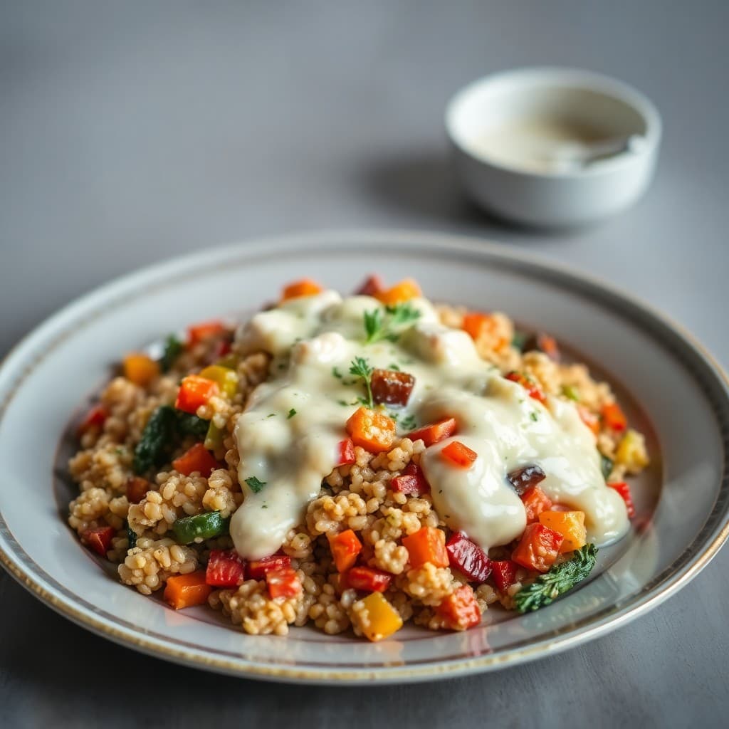 Winter Vegetable Quinoa Bake