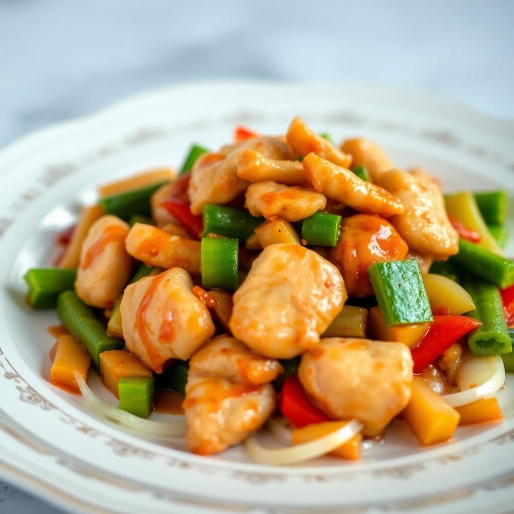Honey Ginger Chicken Stir-Fry