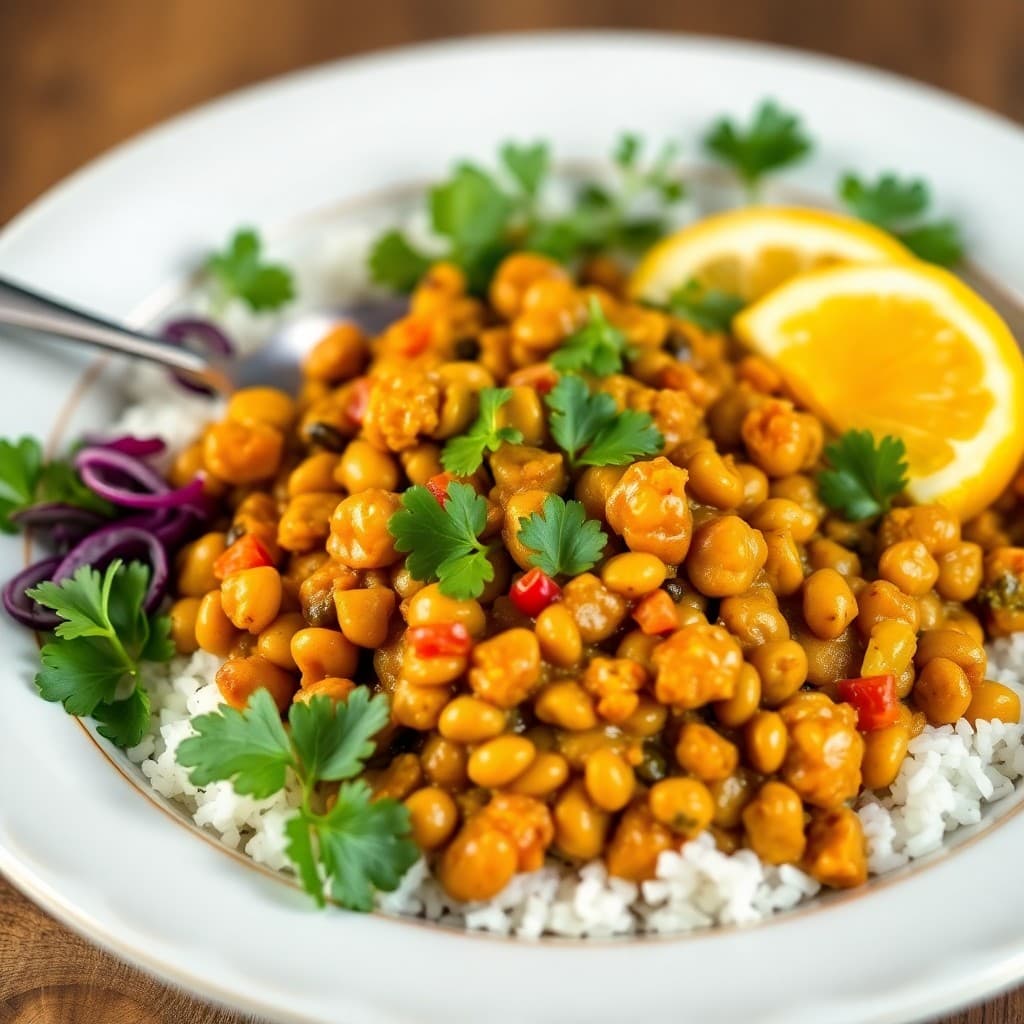 Protein-Packed Lentil Curry Bowl