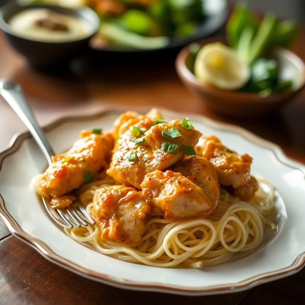 Vietnamese Lemongrass Chicken with Vermicelli