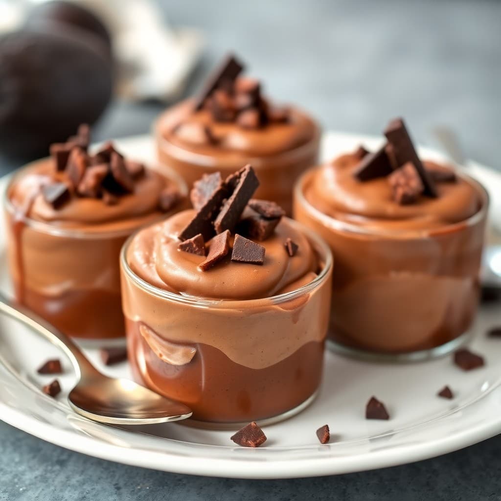 Creamy Chocolate Avocado Pudding
