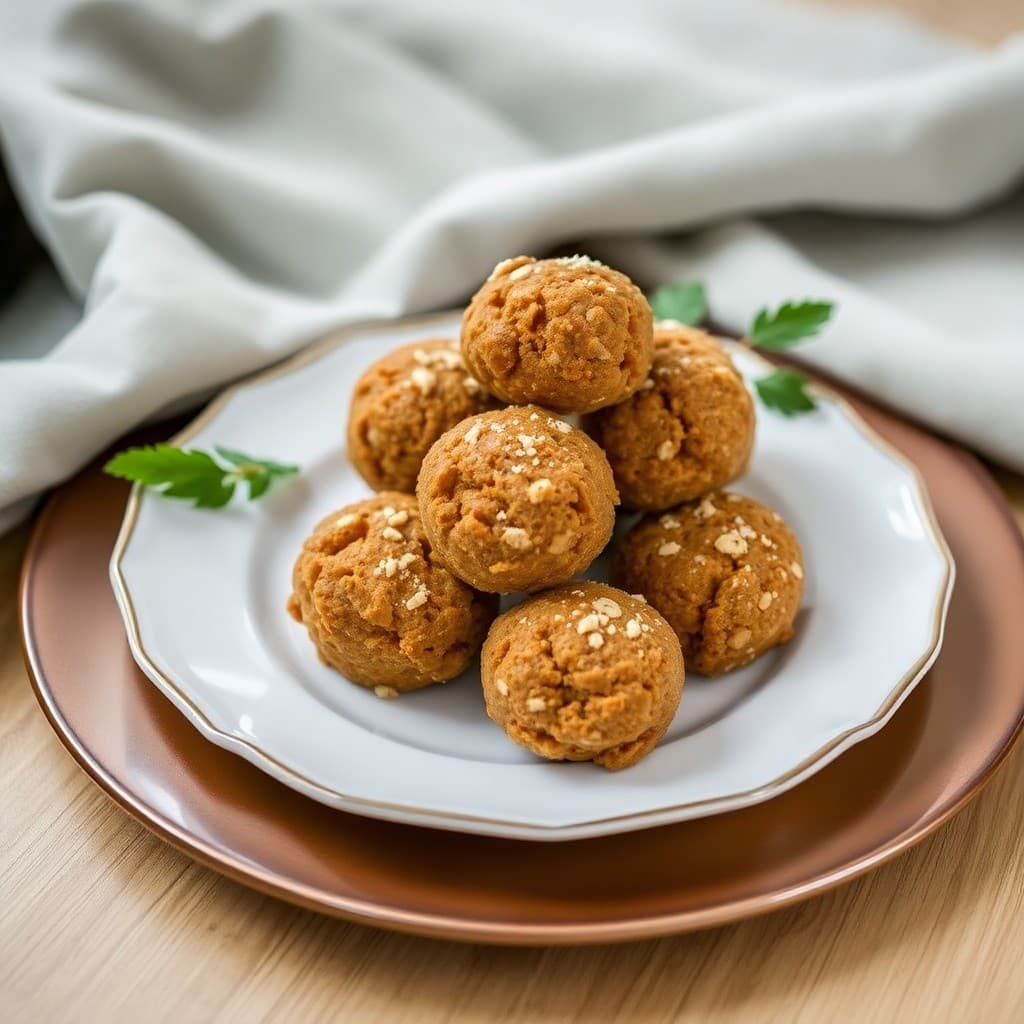 Pumpkin Spice Protein Bites (Breaking Fast)
