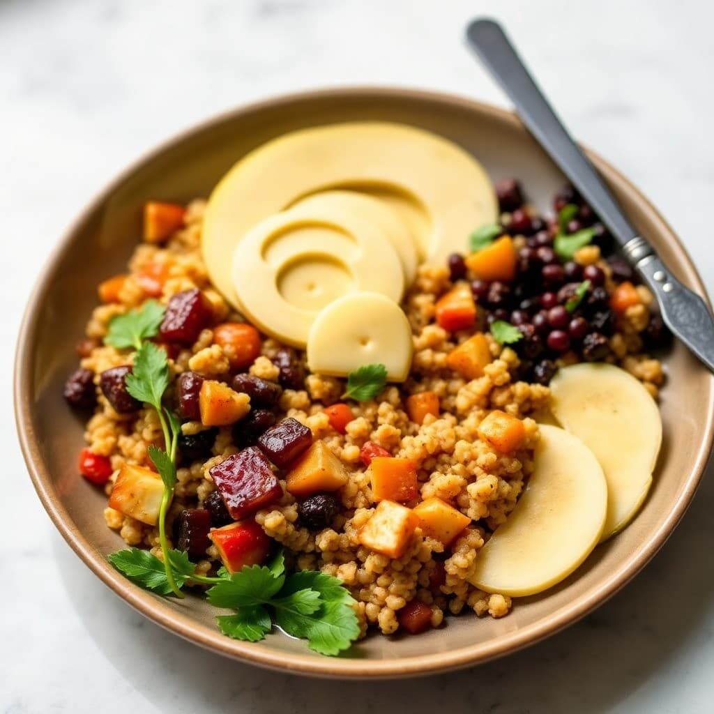 Satiating Autumn Quinoa Bowl