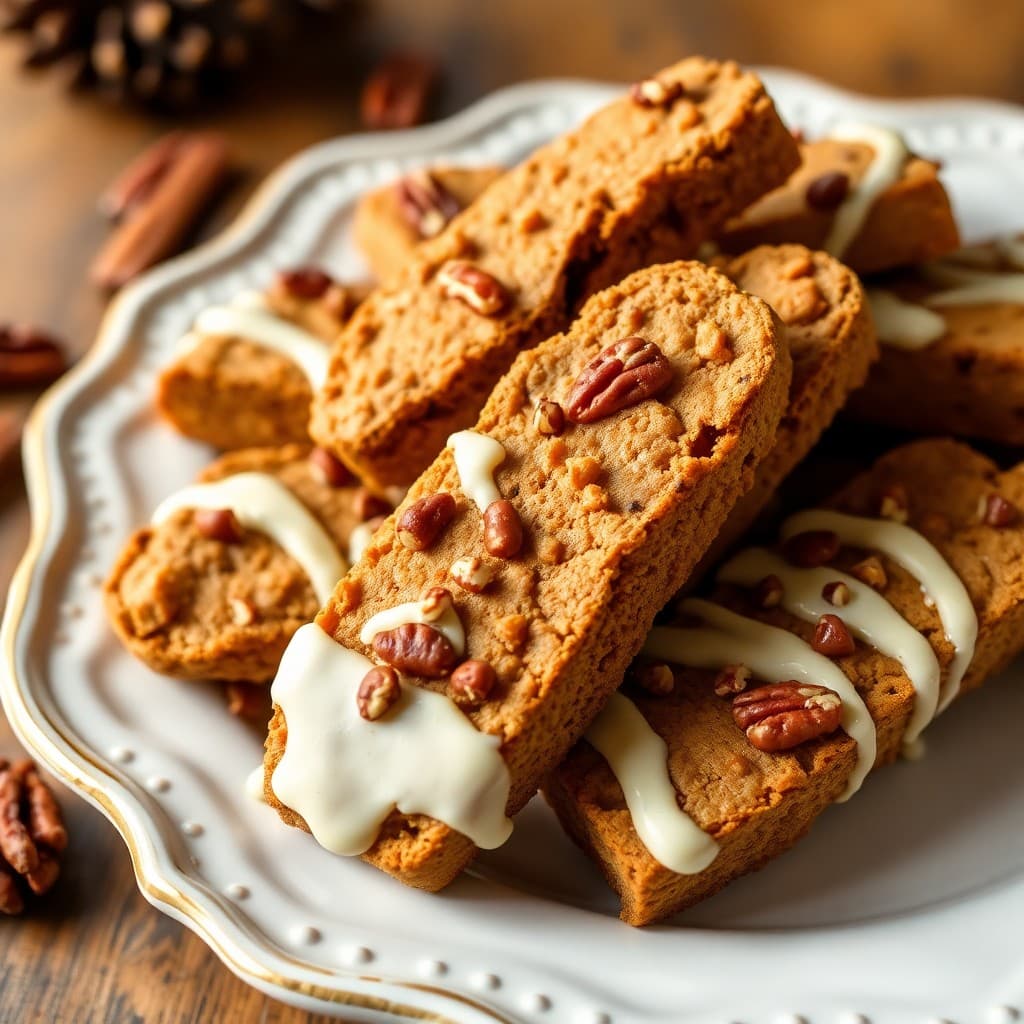 Gingerbread Biscotti