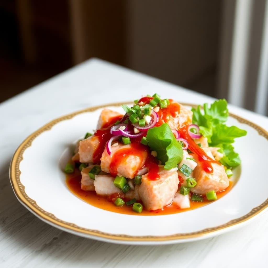 Zesty Salmon Poke Bowls