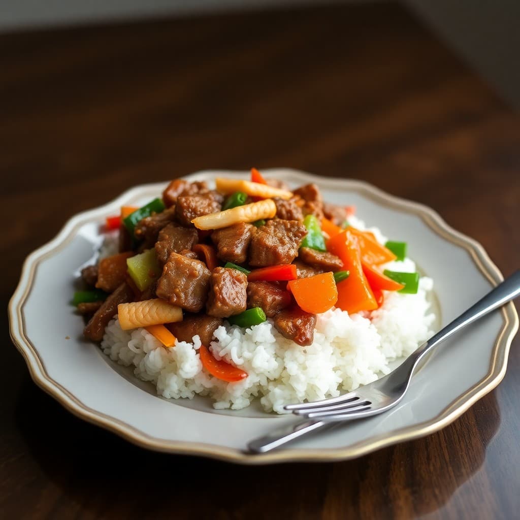 Spicy Szechuan Beef Stir-Fry