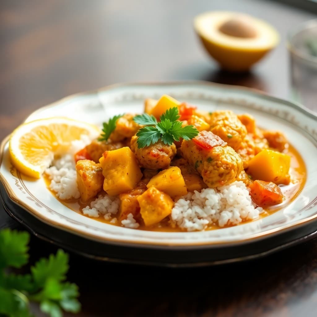 Spicy Mango Chicken Curry