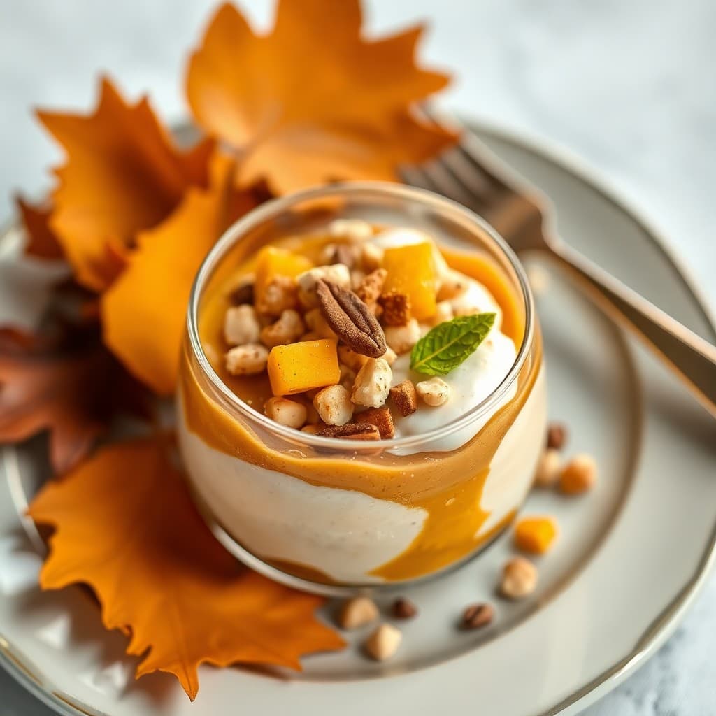 Autumn Protein-Packed Pumpkin Parfait