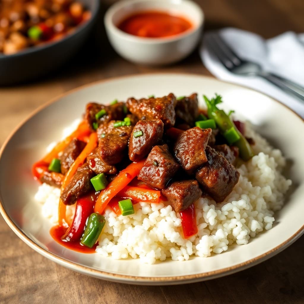 Fiery Korean Beef Bulgogi Bowls