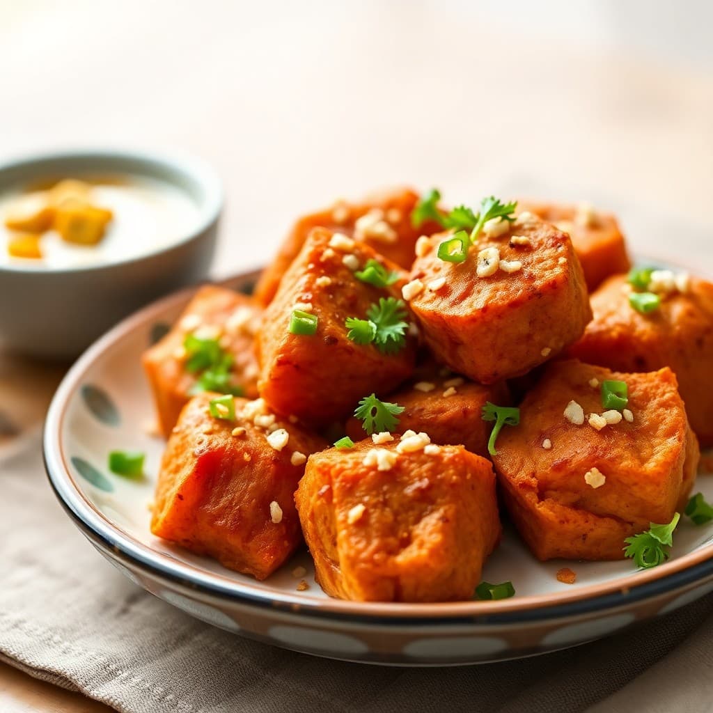 Korean Sweet Potato Bites