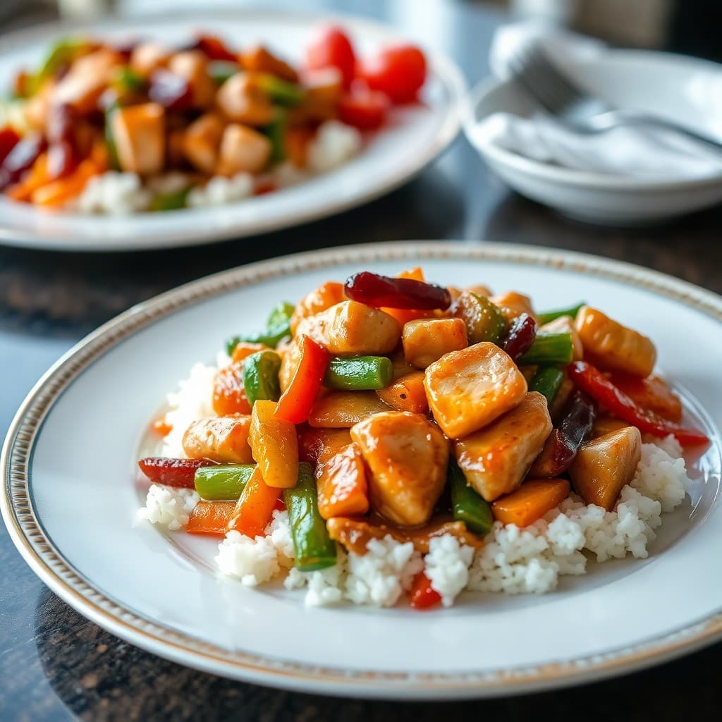 Sizzling Teriyaki Chicken and Vegetable Stir-Fry
