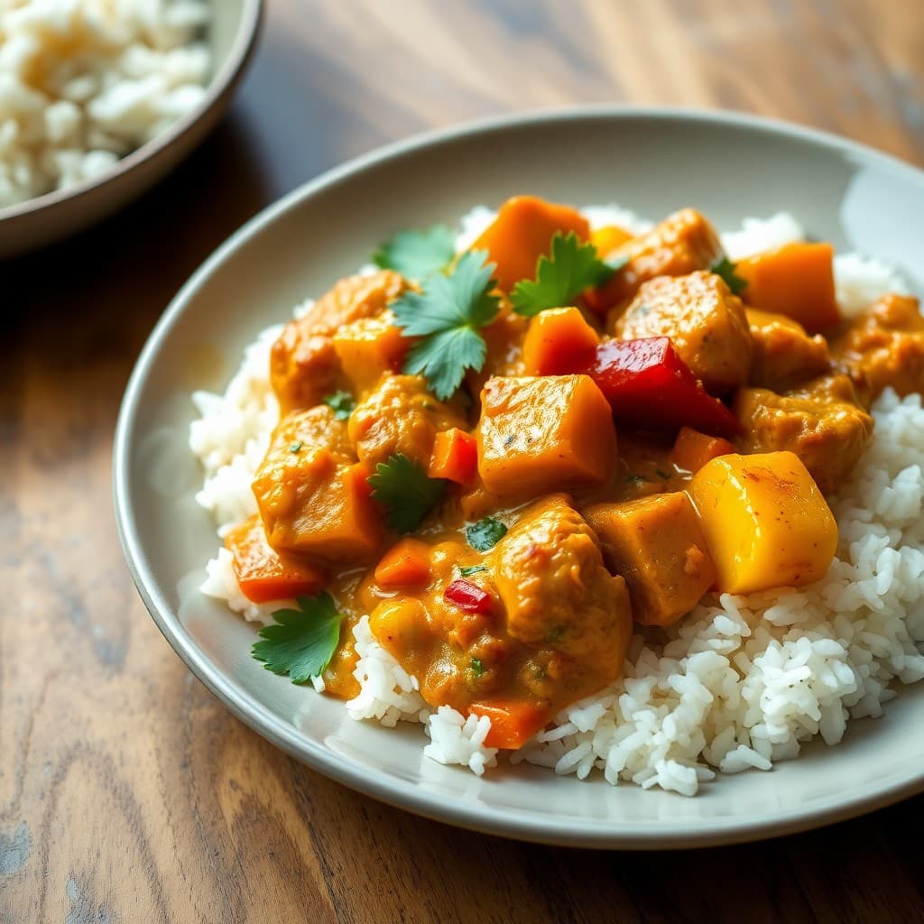 Aromatic Thai Coconut Curry Chicken