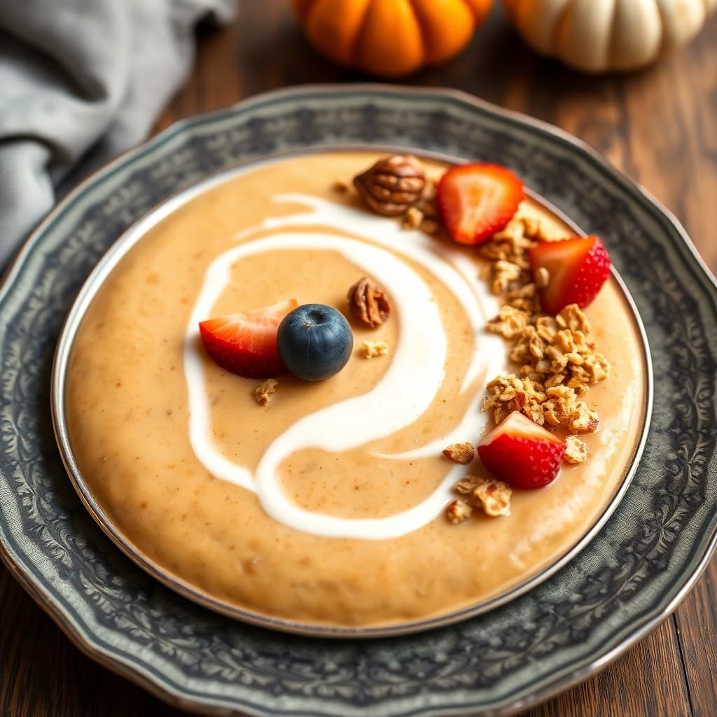 Pumpkin Pie Smoothie Bowl