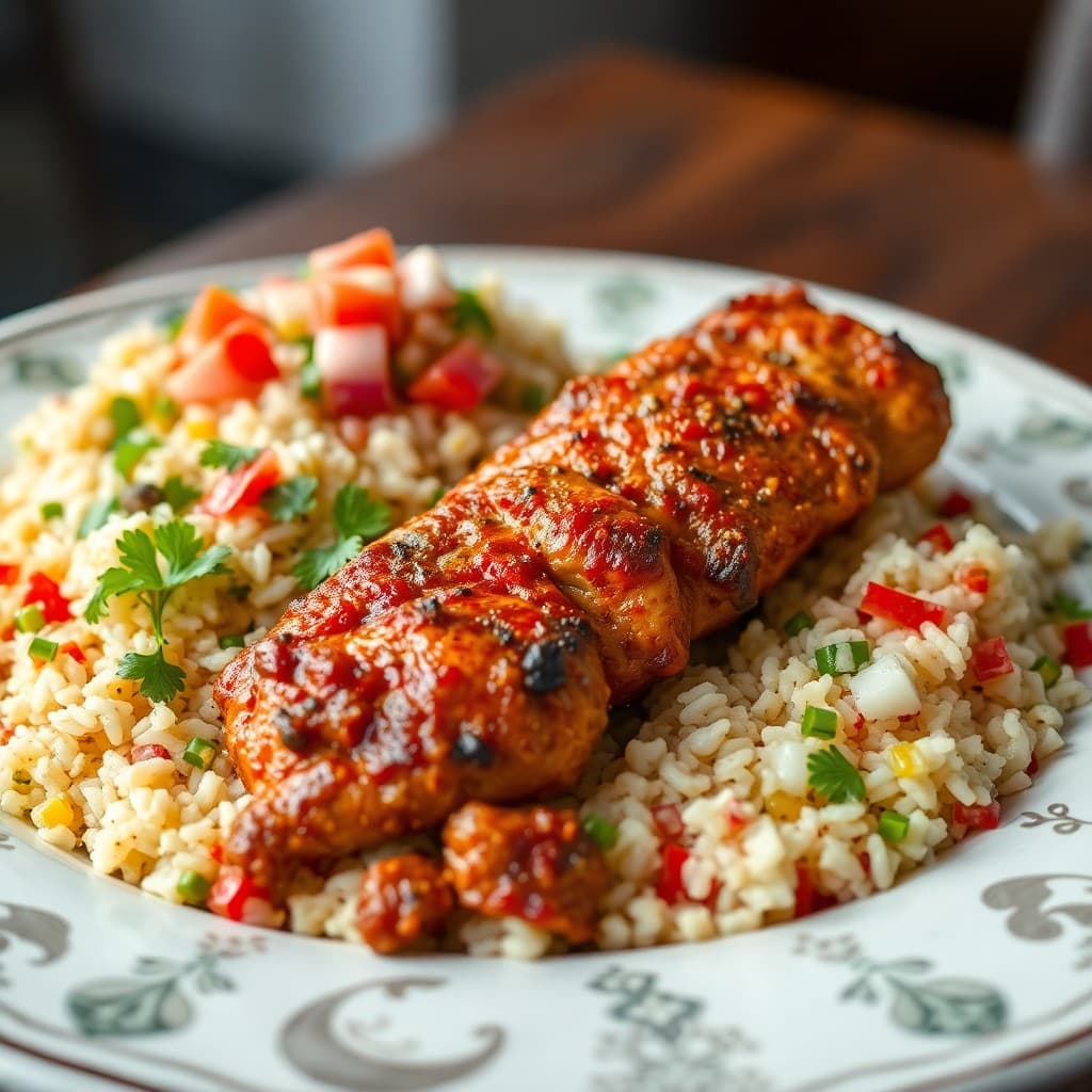 Lebanese Spiced Chicken Shawarma