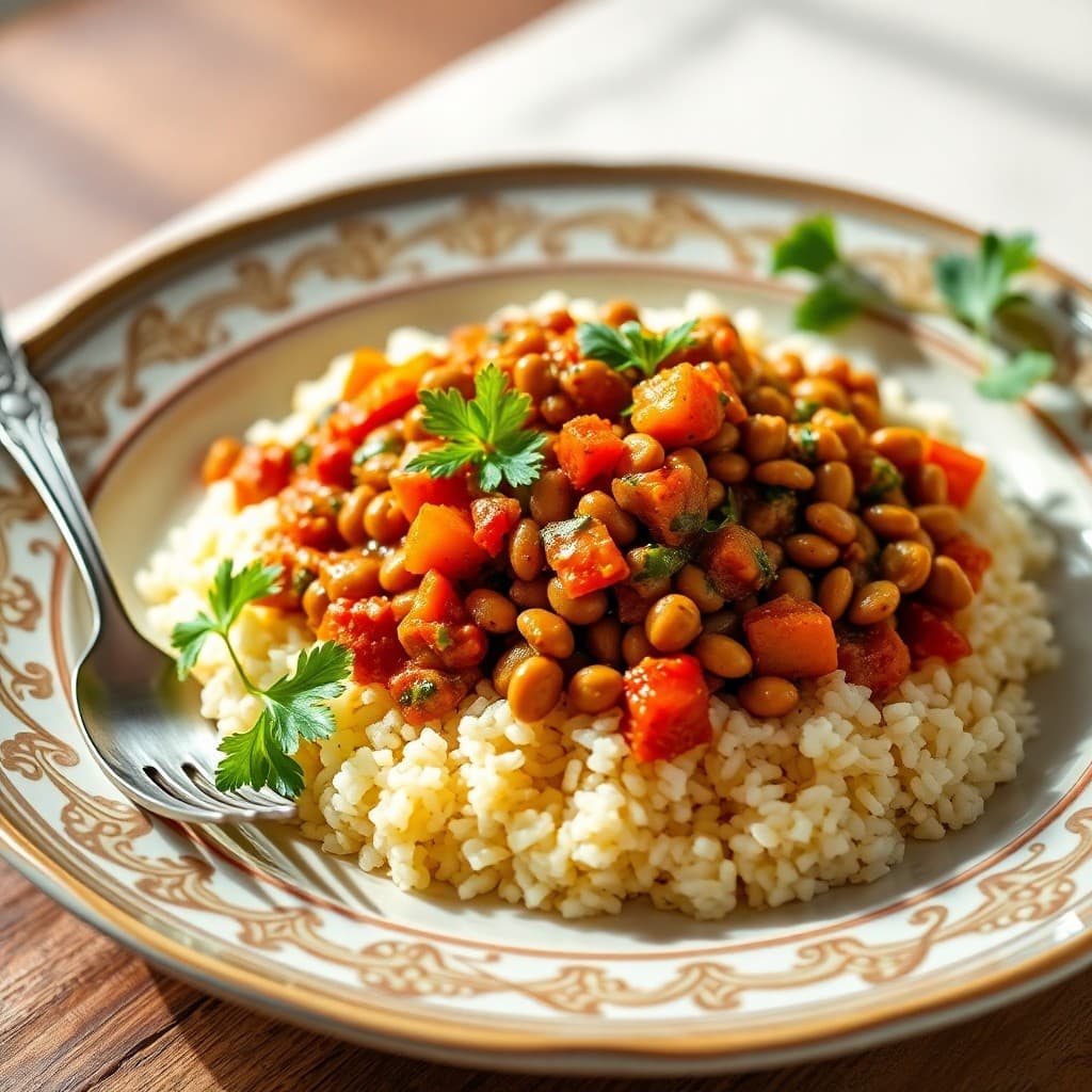Moroccan Lentil Tagine