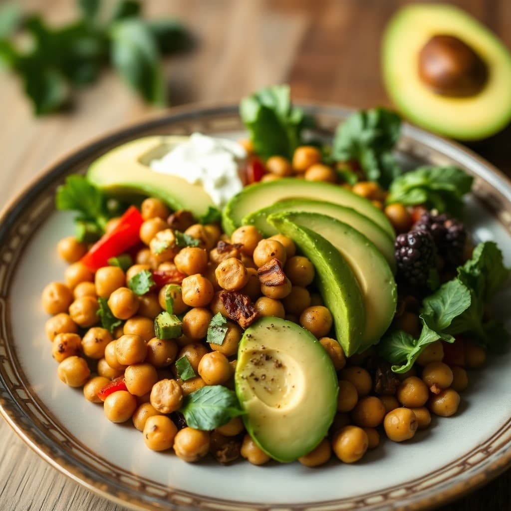 Protein-Packed Autumn Buddha Bowl
