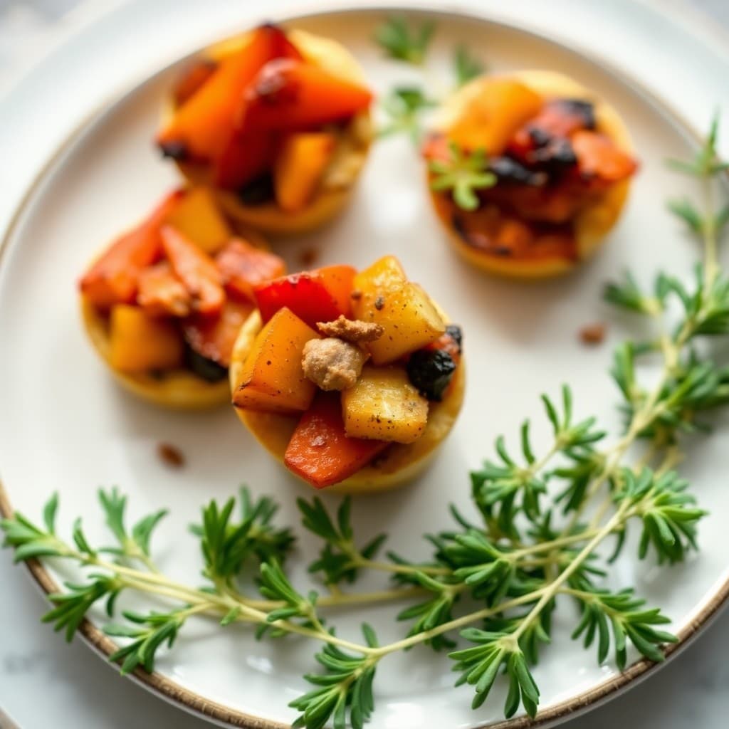 Roasted Winter Veggie Bites