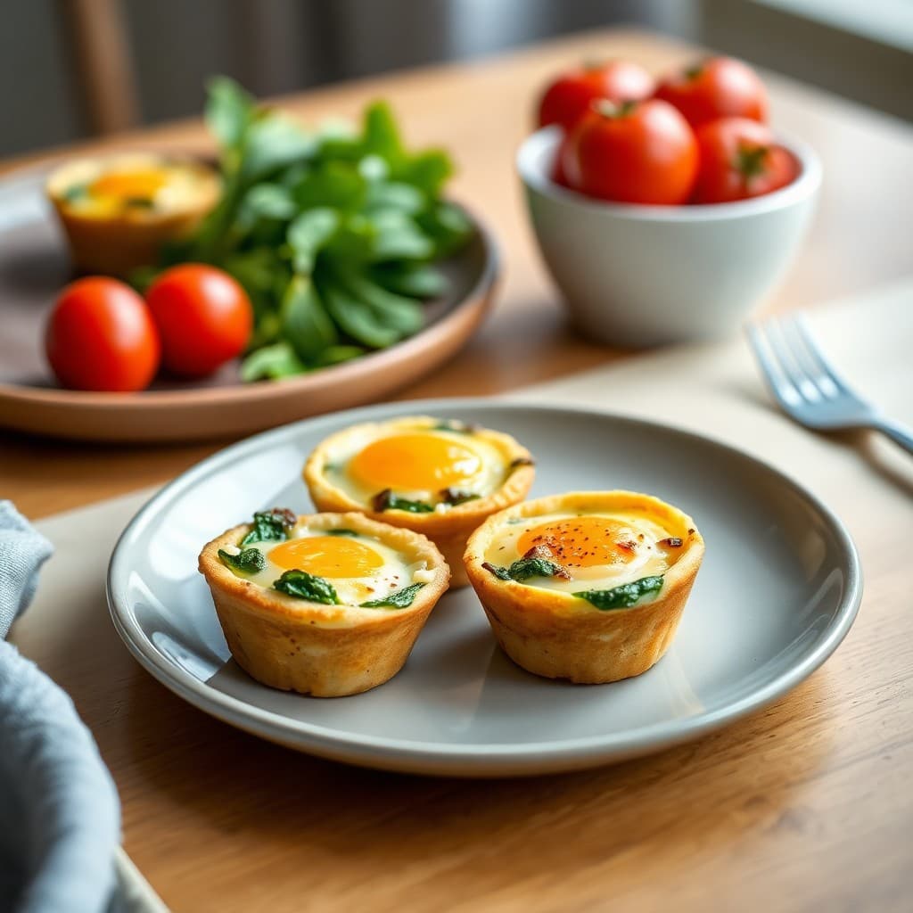 Mediterranean Breakfast Egg Cups