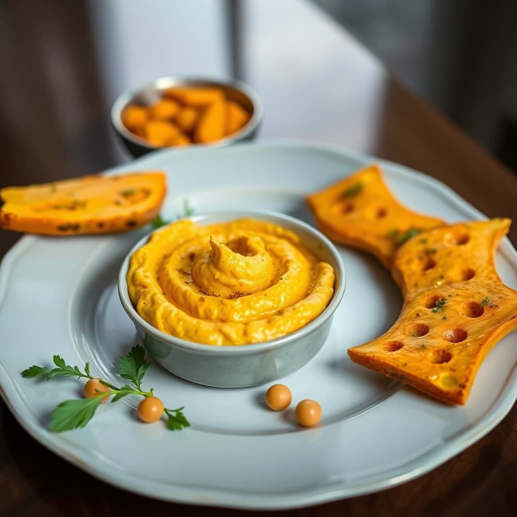 Roasted Butternut Squash Hummus