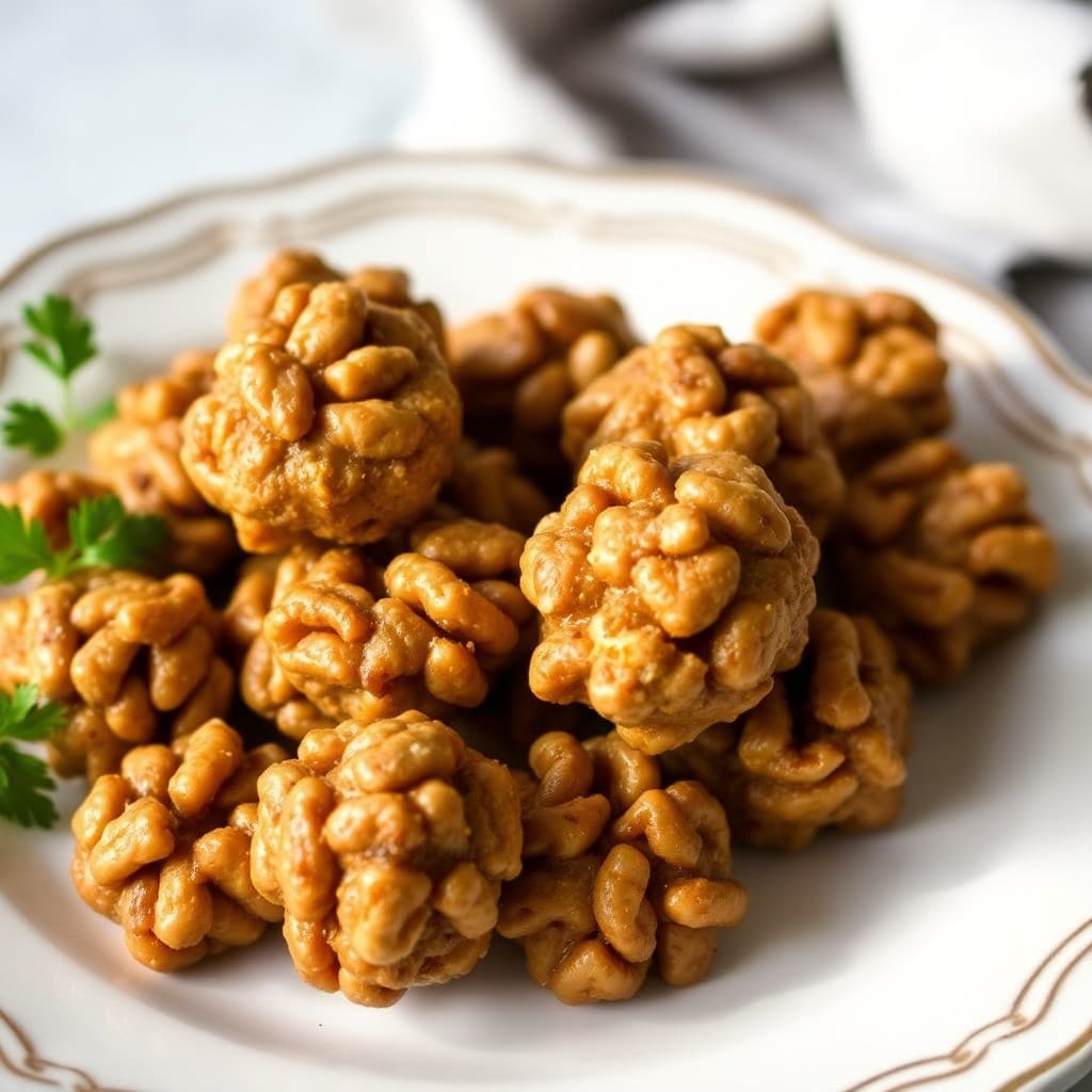 Keto Roasted Walnut Bites