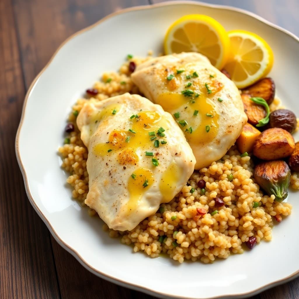 Zesty Lemon-Garlic Chicken Piccata