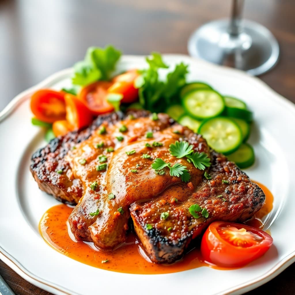 Brazilian Picanha with Chimichurri Sauce