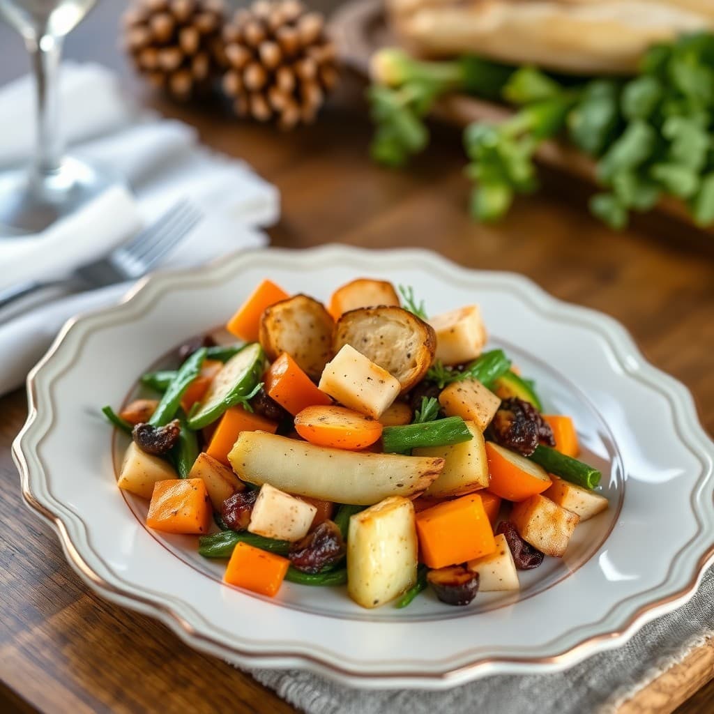 Autumn Vegetable Medley Snack