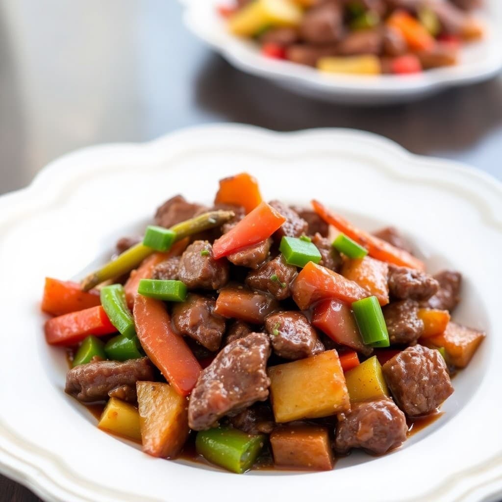 Sizzling Korean Beef & Veggie Stir-Fry