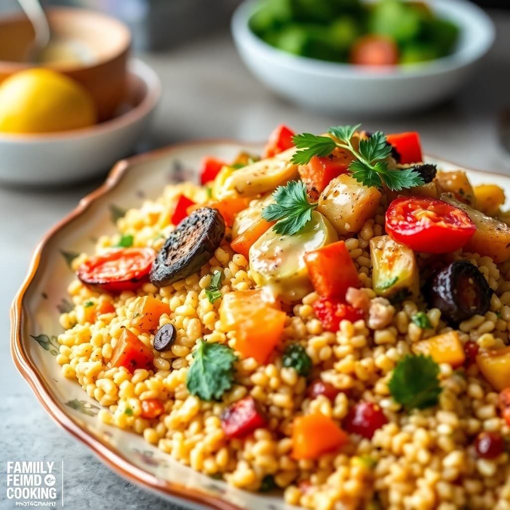 Sicilian Roasted Vegetable Couscous