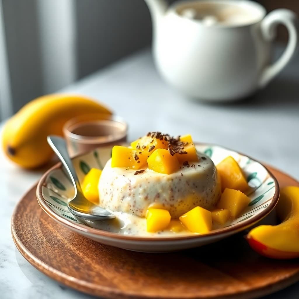 Refreshing Mango Coconut Chia Pudding