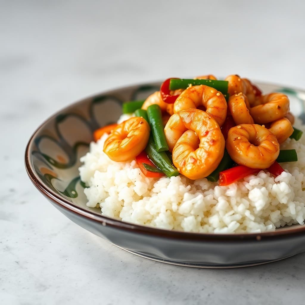 Sizzling Sesame Shrimp Stir-Fry