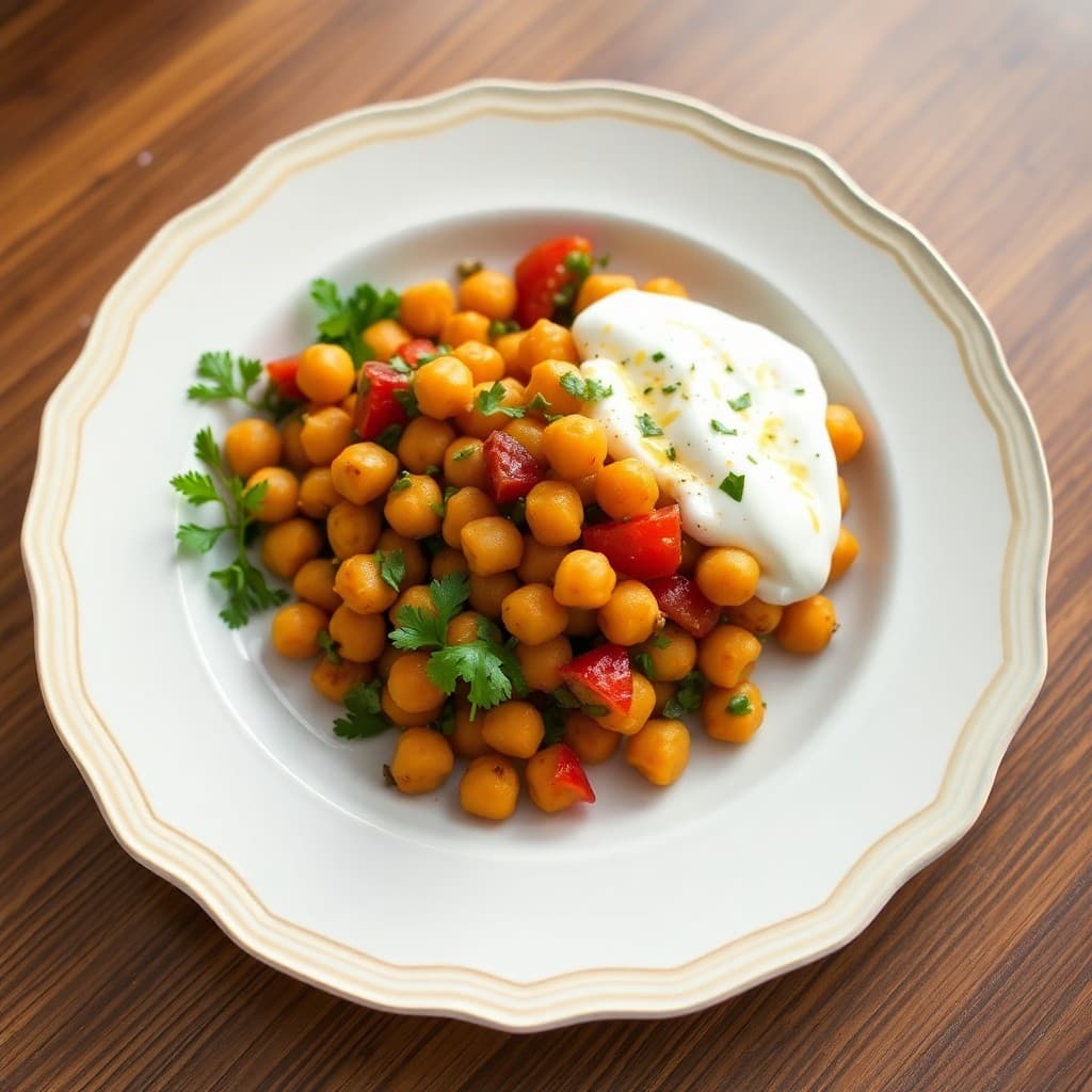 Spicy Moroccan Chickpea Bowls