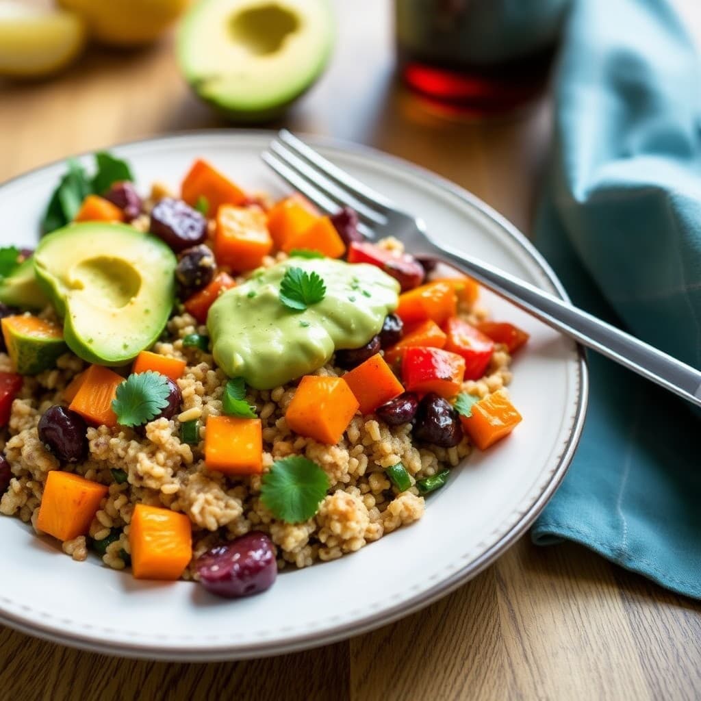 Winter Vegetable Quinoa Bowls