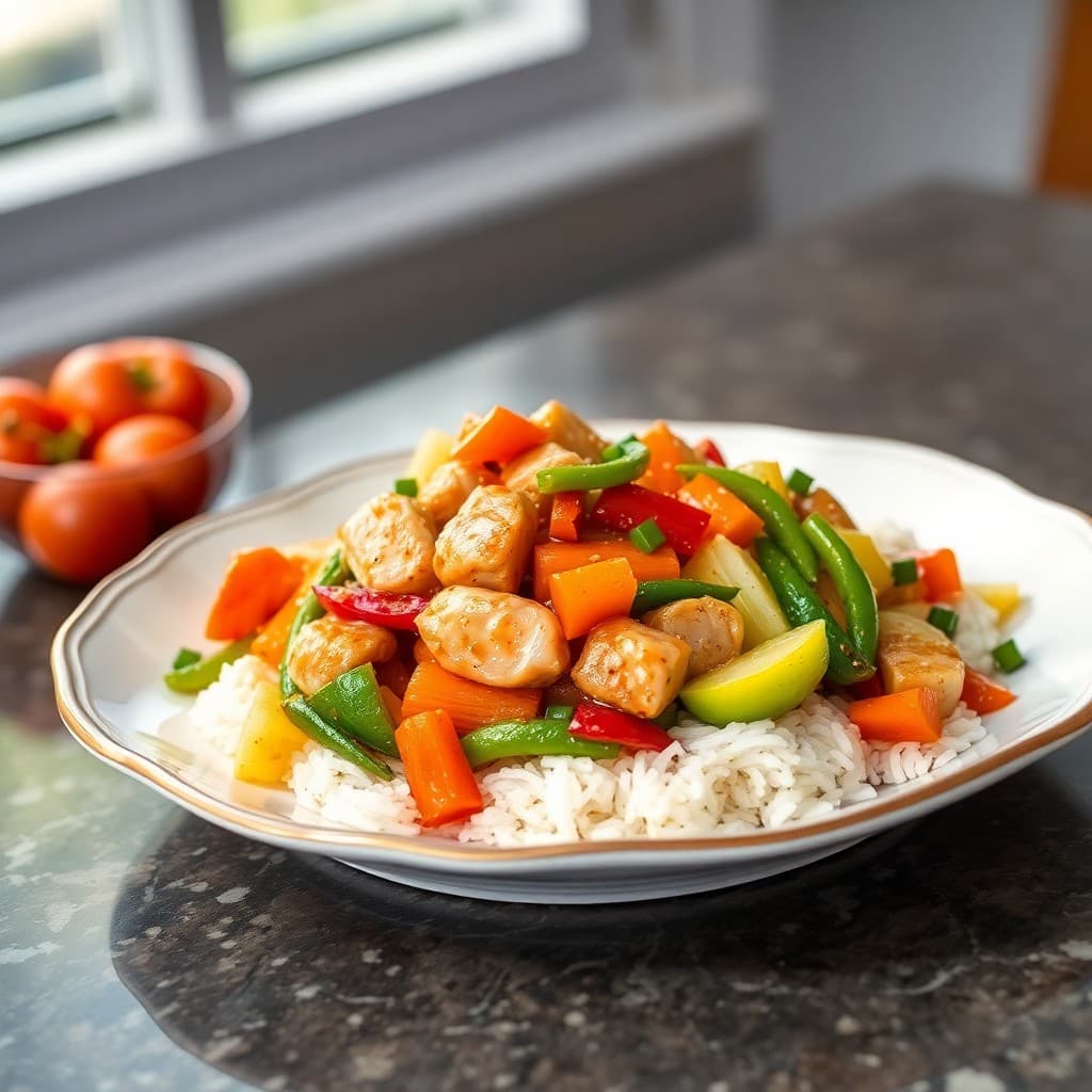 Zesty Chicken and Vegetable Stir-Fry