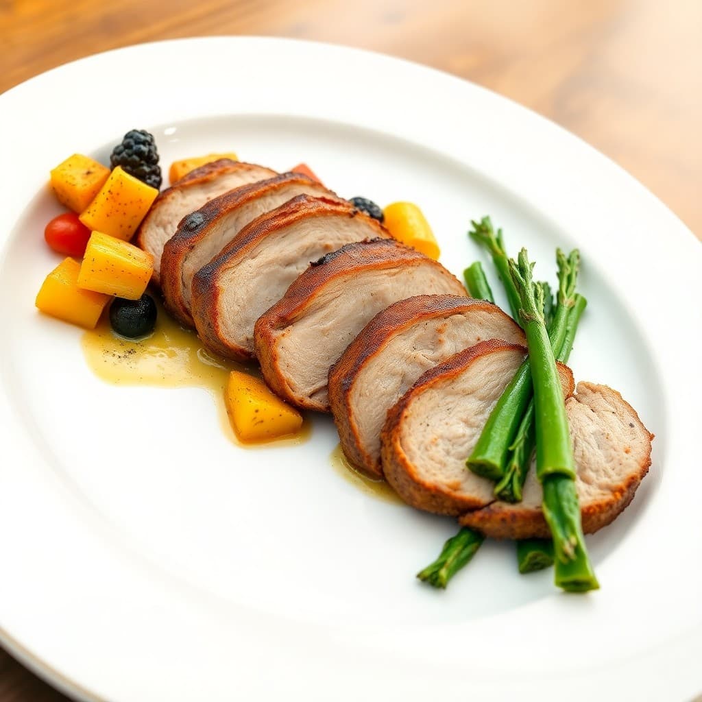Roasted Pork Tenderloin with Autumn Veggies