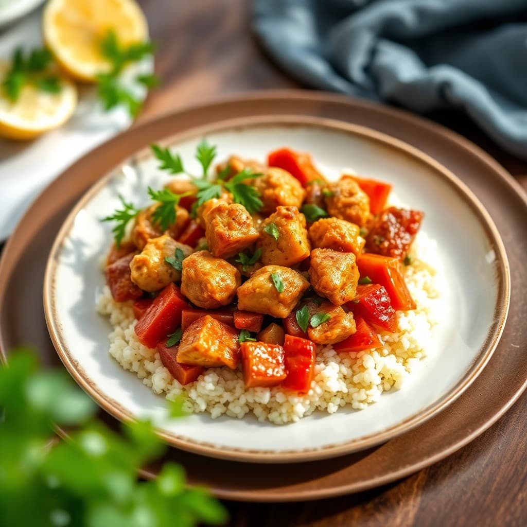 Fragrant Moroccan Chicken Tagine