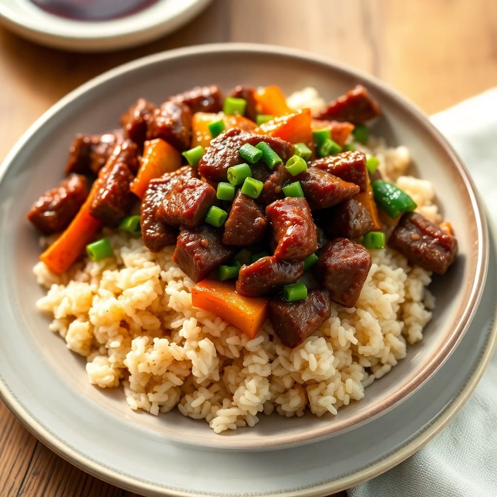 Korean Beef & Veggie Bulgogi Bowls