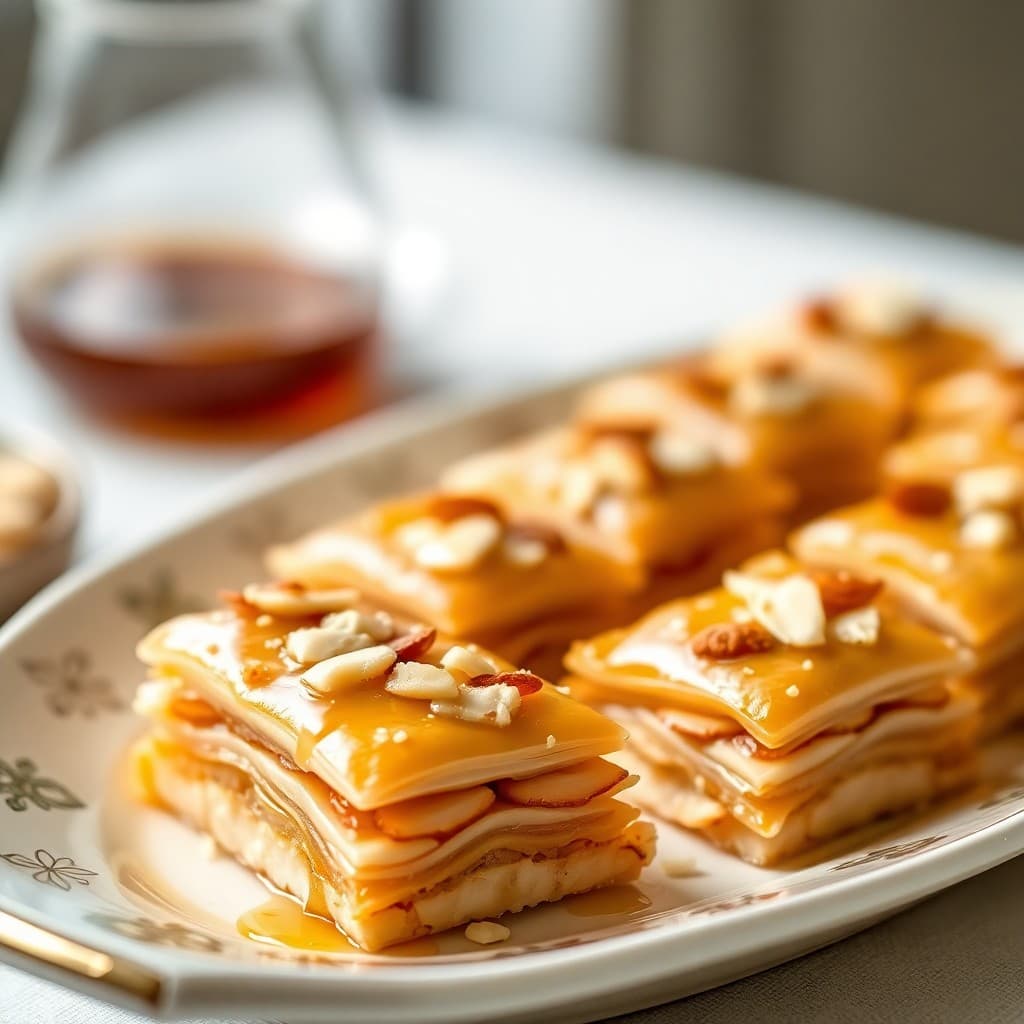 Moroccan Almond Baklava Bites