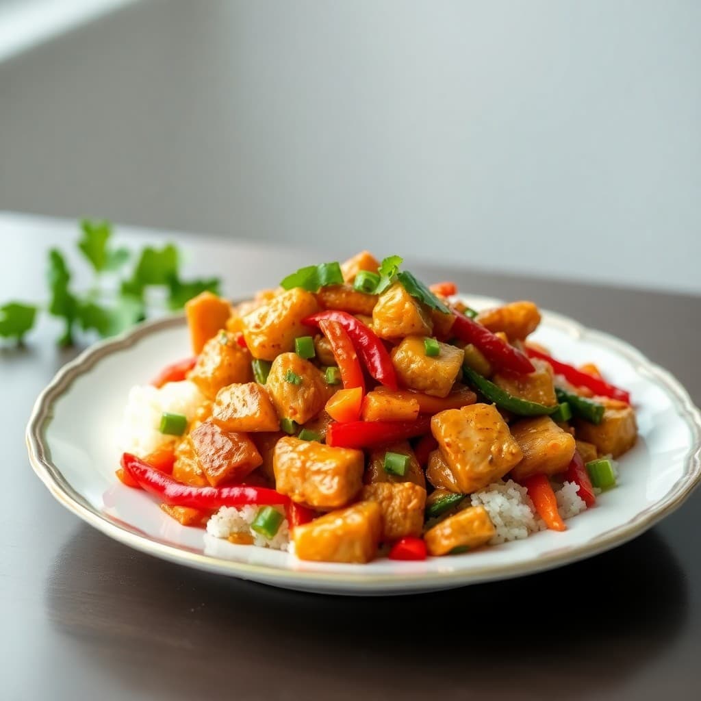 Sizzling Chili-Lime Chicken Stir-Fry