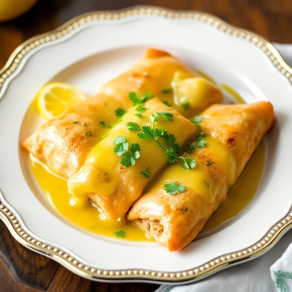 Breezy Lemon Chicken Pockets