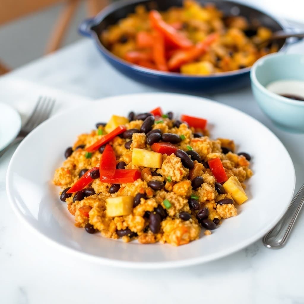 Spicy Southwestern Breakfast Scramble