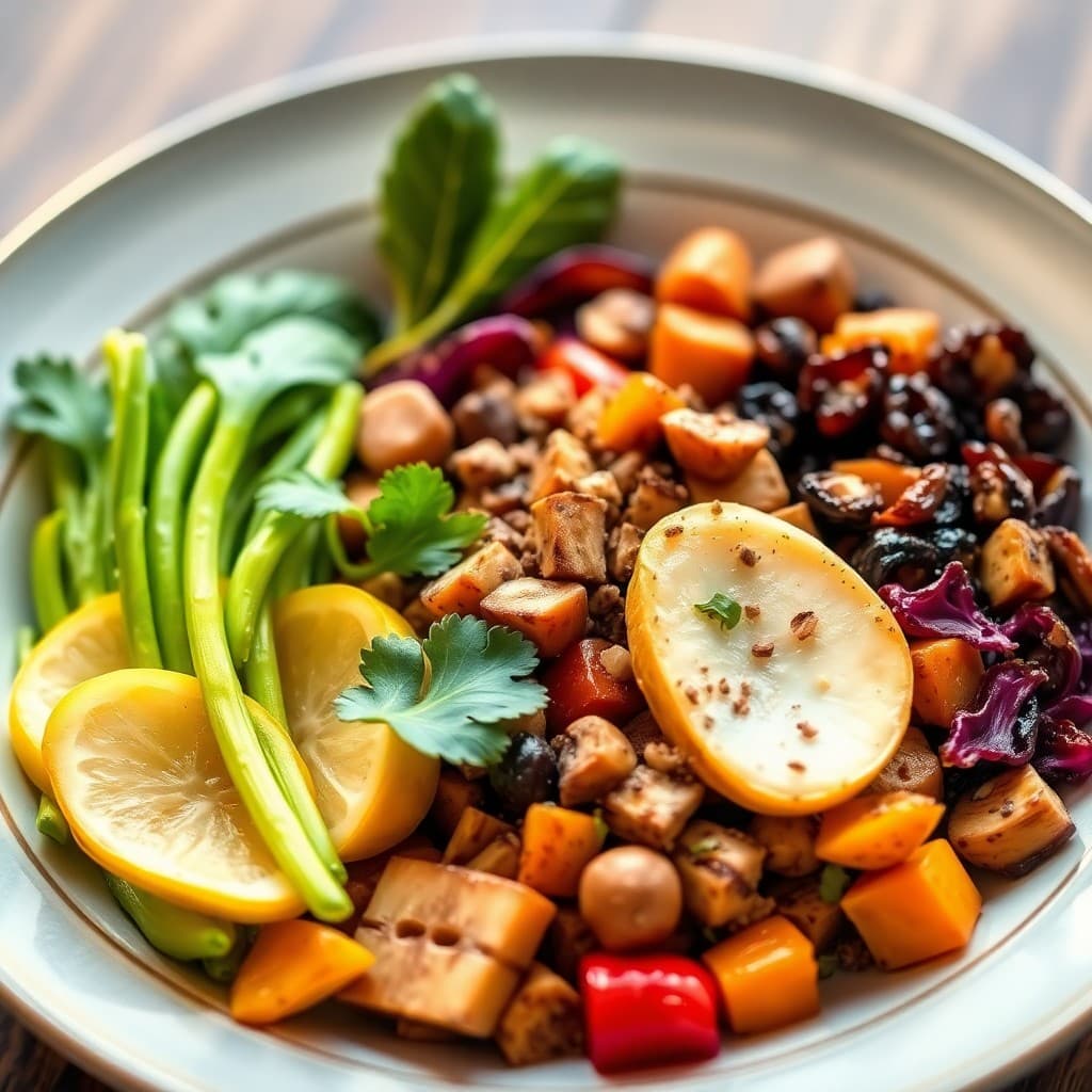 Satiating Autumn Harvest Buddha Bowl