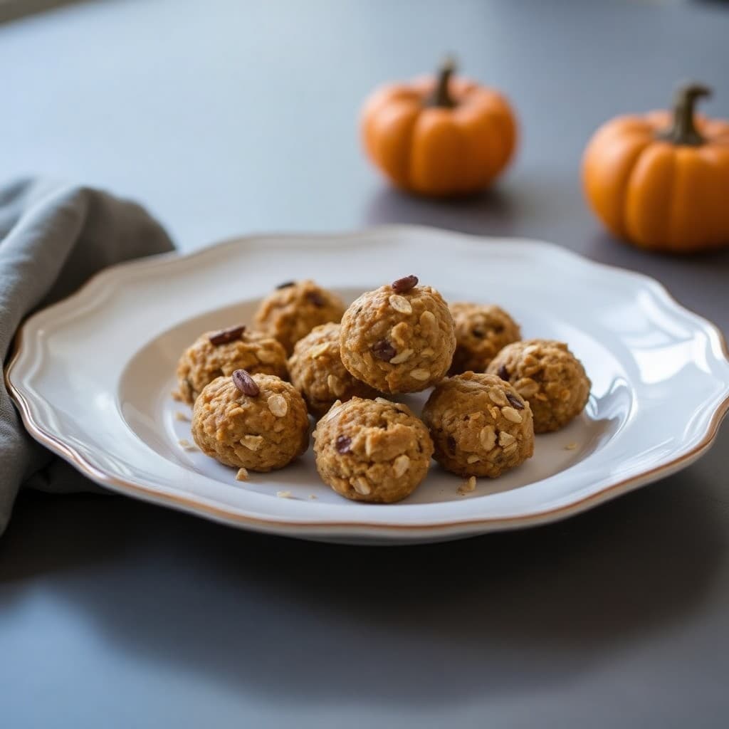 Pumpkin Spice Oat Bites