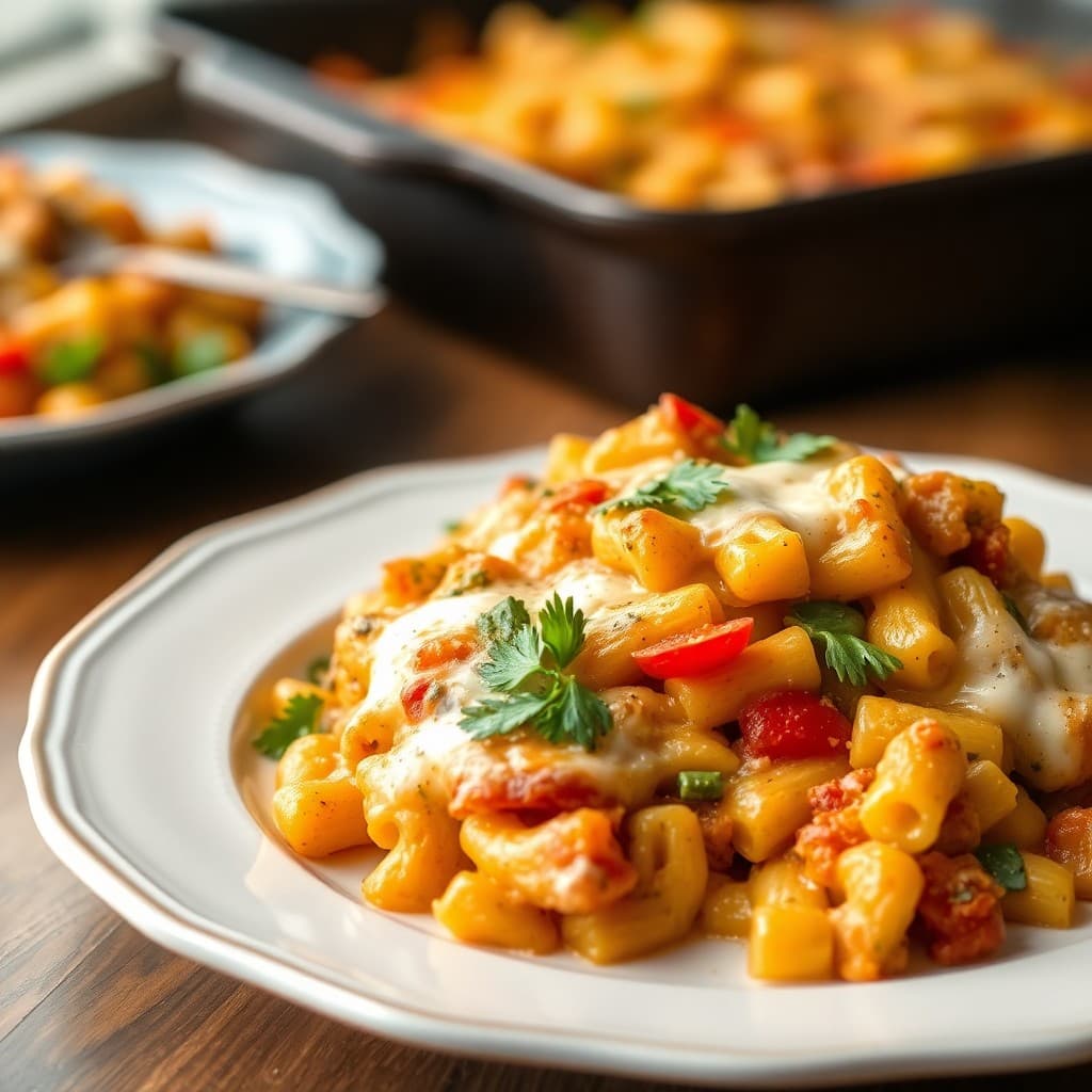 Cheesy Autumn Veggie Bake